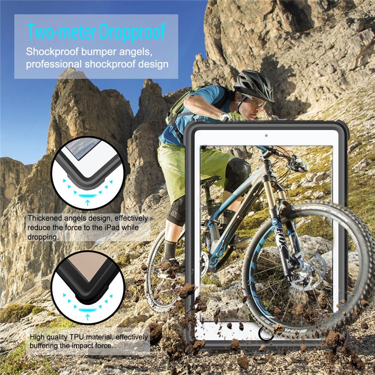 IP68 Waterproof Drop-proof Dust-proof Tablet Cover for Apple iPad Air 10.5 inch (2019)/iPad Pro 10.5-inch (2017)-9