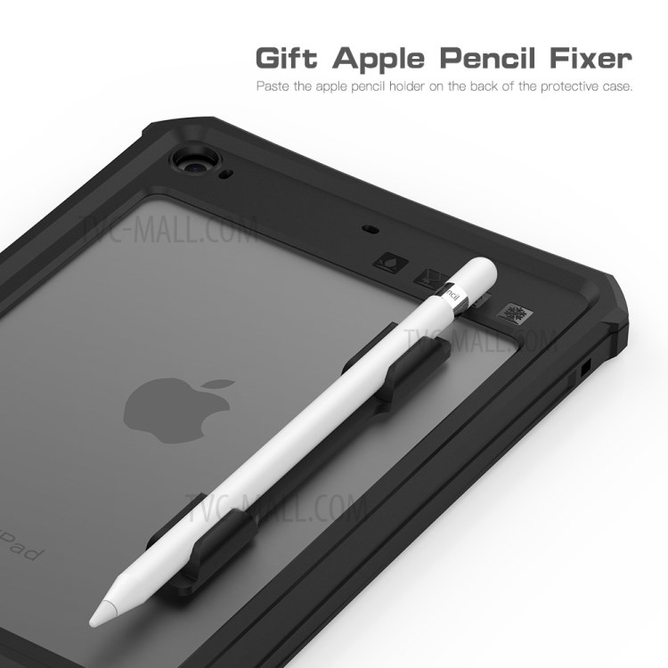 Waterproof Drop-proof Dust-proof Kickstand Tablet Cover with Pencil Holder for iPad mini (2019) 7.9 inch/4/3/2/1-13