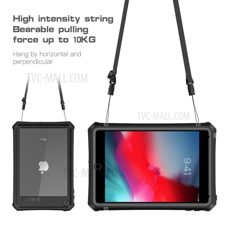 Waterproof Drop-proof Dust-proof Kickstand Tablet Cover with Pencil Holder for iPad mini (2019) 7.9 inch/4/3/2/1-7