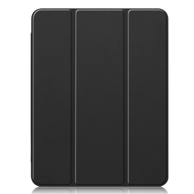 Tri-fold Stand Auto Wake/Sleep Leather Case with Pen Slot for iPad Pro 12.9-inch (2020)/(2018) - Black-9