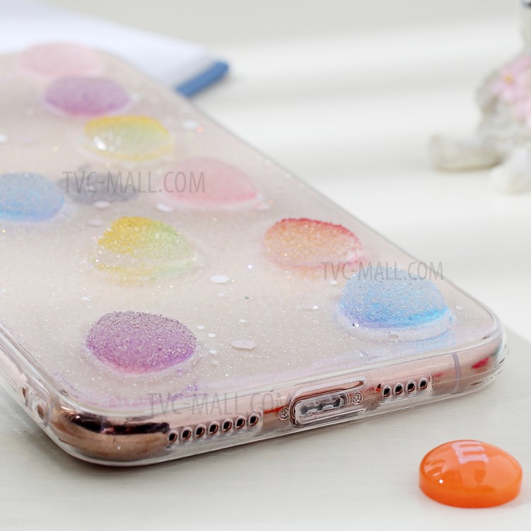 Clear 3D Decor Soft TPU Phone Case Cover for Apple iPhone 11 Pro Max 6.5 inch - Style B-4