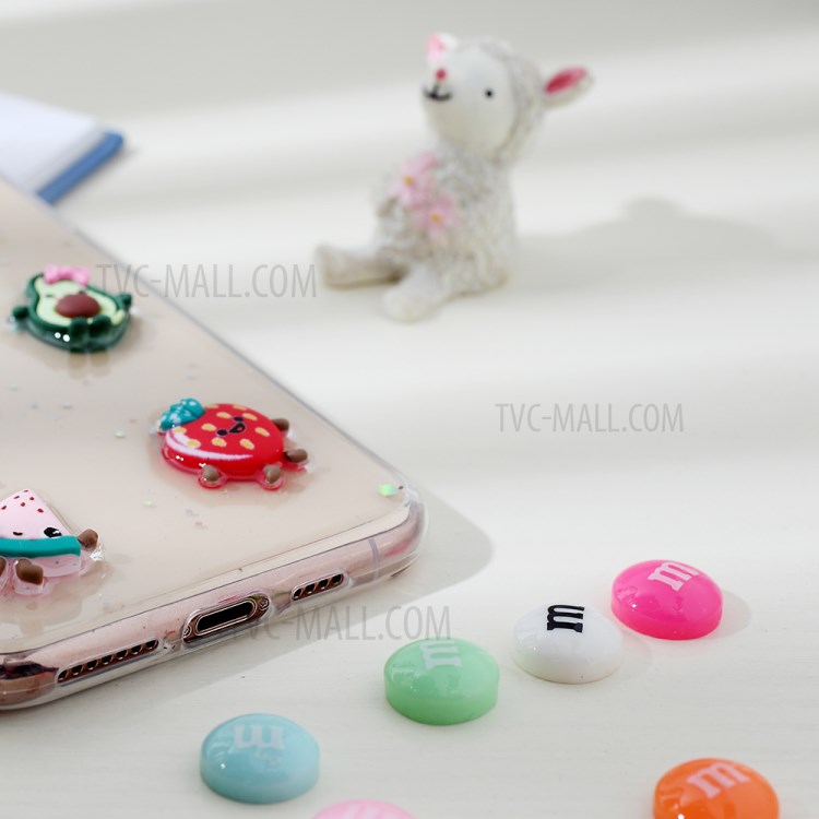 Clear 3D Decor Soft TPU Phone Case Cover for Apple iPhone 11 Pro Max 6.5 inch - Style L-4