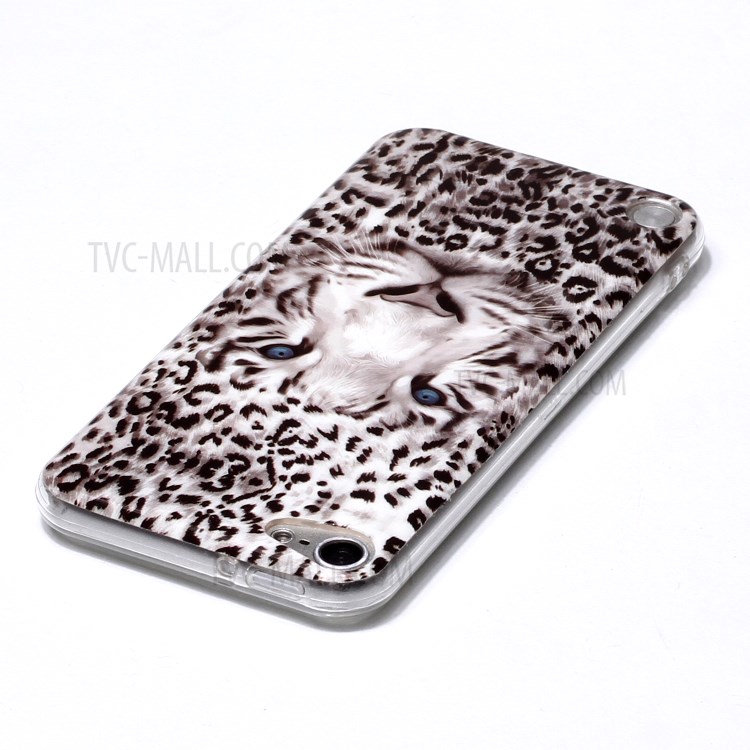Noctilucent Patterned IMD TPU Shell Case for iPod Touch (2019)/6/5 - Leopard-3