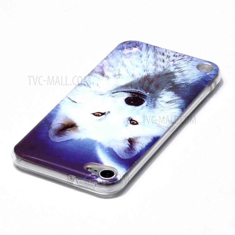 Noctilucent Patterned IMD TPU Shell Case for iPod Touch (2019)/6/5 - Dog-3
