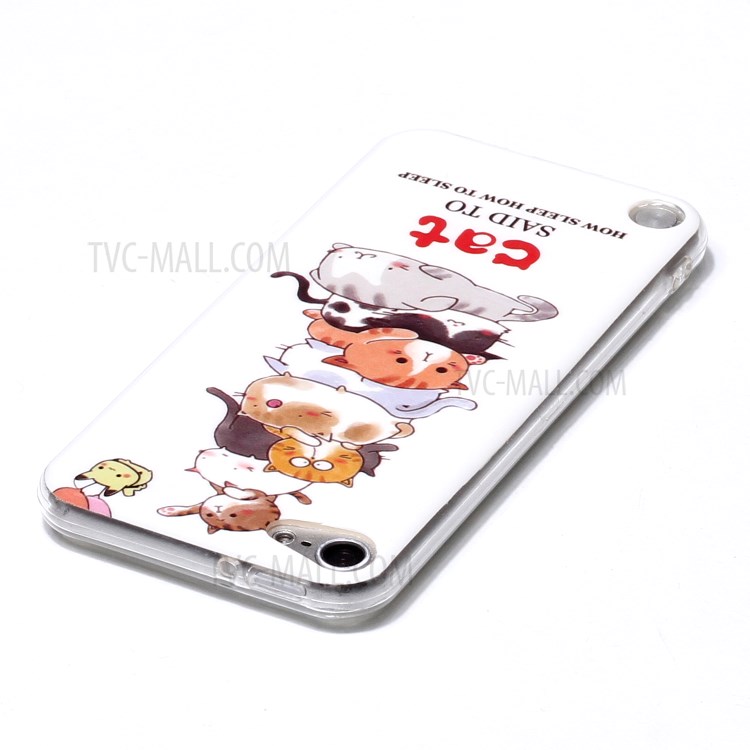 Noctilucent Patterned IMD TPU Shell Case for iPod Touch (2019)/6/5 - Cats-3