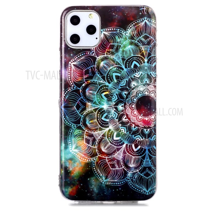 Noctilucent IMD TPU Back Shell for iPhone 11 Pro Max 6.5 inch - Malanda Flower-2