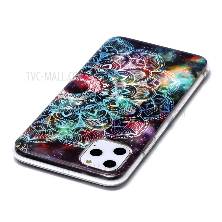 Noctilucent IMD TPU Back Shell for iPhone 11 Pro Max 6.5 inch - Malanda Flower-3
