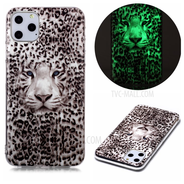 Noctilucent IMD TPU Back Shell for iPhone 11 Pro Max 6.5 inch - Leopard-1
