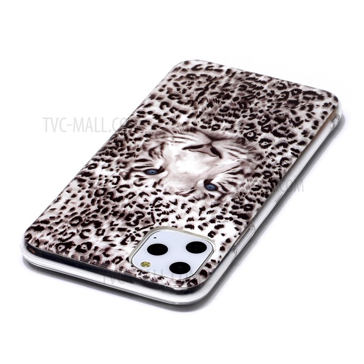 Noctilucent IMD TPU Back Shell for iPhone 11 Pro Max 6.5 inch - Leopard-3