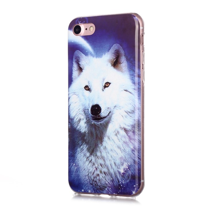 Noctilucent Patterned IMD TPU Phone Case for iPhone 6s/6 - Dog-2