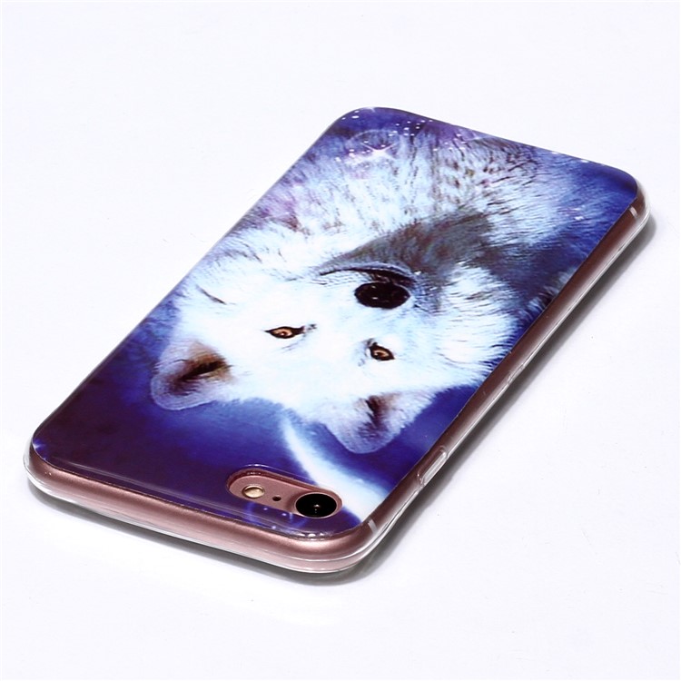Noctilucent Patterned IMD TPU Phone Case for iPhone 6s/6 - Dog-3