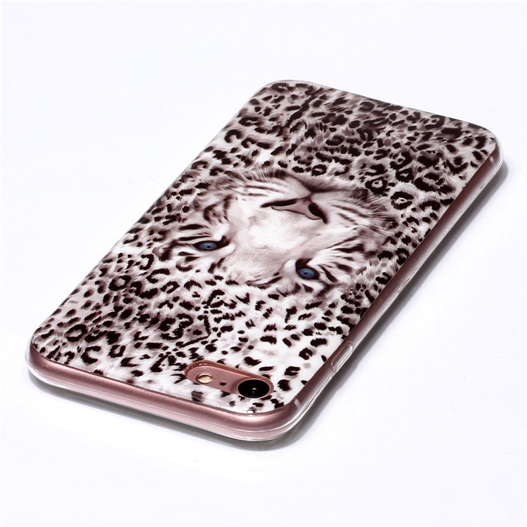 Noctilucent Patterned IMD TPU Phone Case for iPhone 6s/6 - Leopard-3
