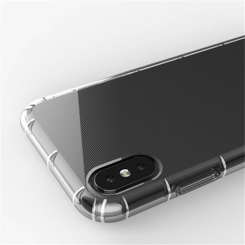 Crystal Clear TPU Phone Case for iPhone XS 5.8 inch-2