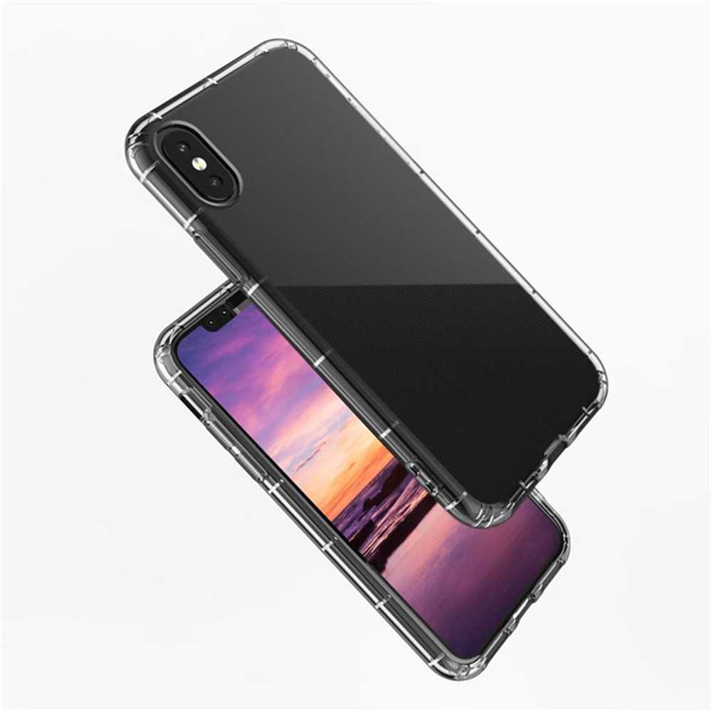 Crystal Clear TPU Phone Case for iPhone XS 5.8 inch-5