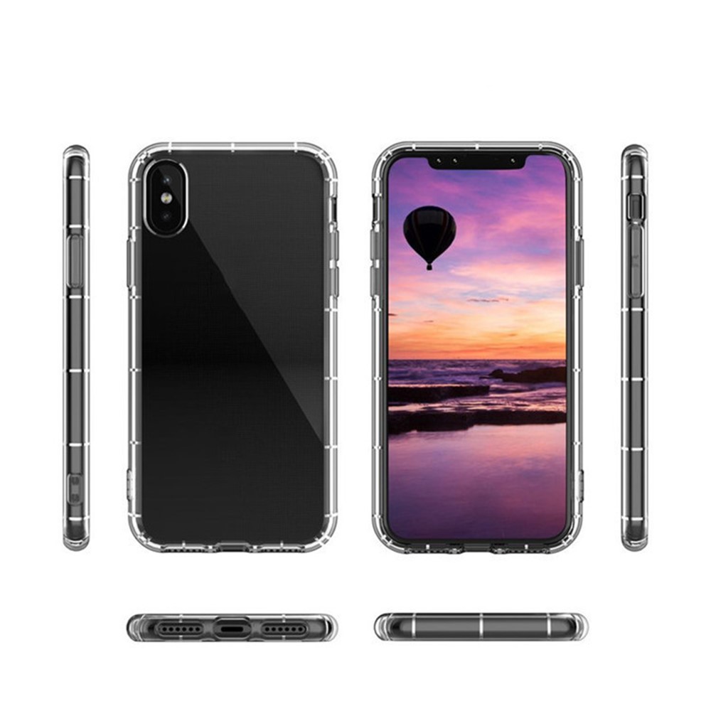 Crystal Clear TPU Phone Case for iPhone XS 5.8 inch-6