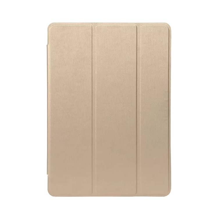 Tri-fold Smart Leather Stand Case Cover for iPad Pro 9.7 inch - Gold-1