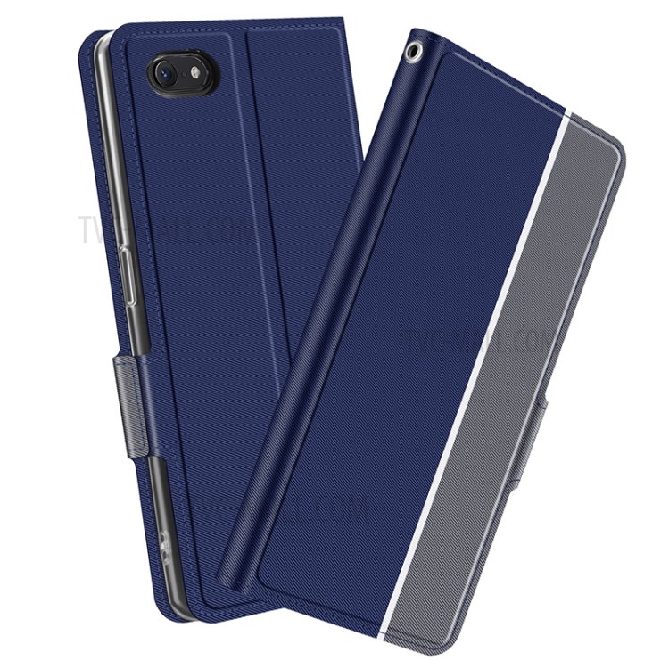 BAIYU Series Leather Unique Shell for iPhone SE (2nd Generation) / 8 / 7 4.7-inch - Blue-1