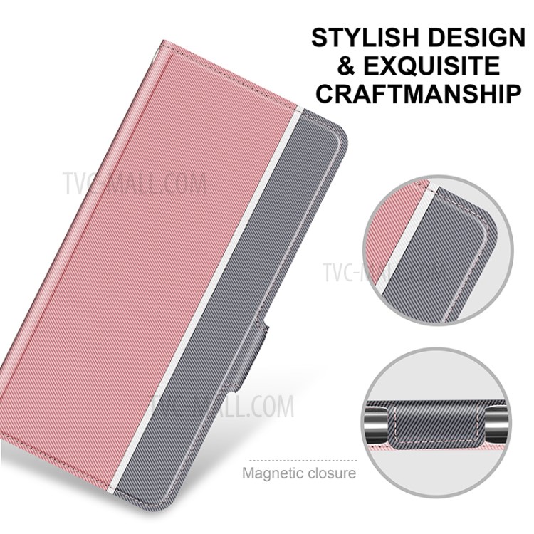 BAIYU Series Leather Unique Shell for iPhone SE (2nd Generation) / 8 / 7 4.7-inch - Pink-2
