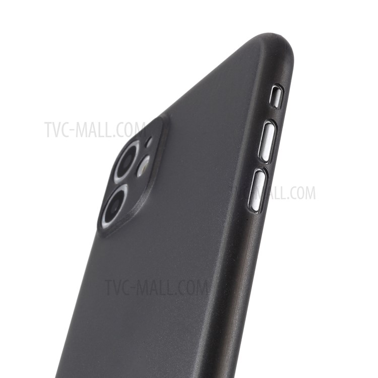 Matte Ultra-thin PC Mobile Phone Case for iPhone 11 6.1 inch - Black-7