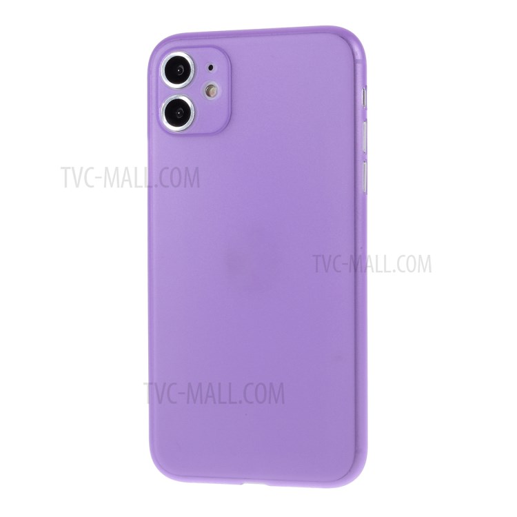 Matte Ultra-thin PC Mobile Phone Case for iPhone 11 6.1 inch - Purple-2