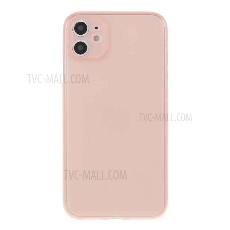 Matte Ultra-thin PC Mobile Phone Case for iPhone 11 6.1 inch - Pink-1