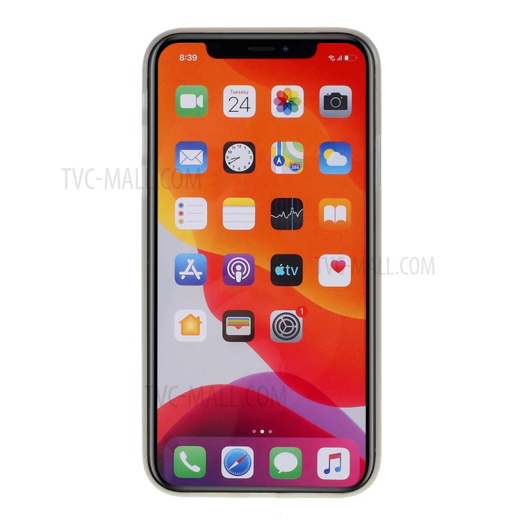 Matte Ultra-thin PC Mobile Phone Case for iPhone 11 6.1 inch - Grey-3
