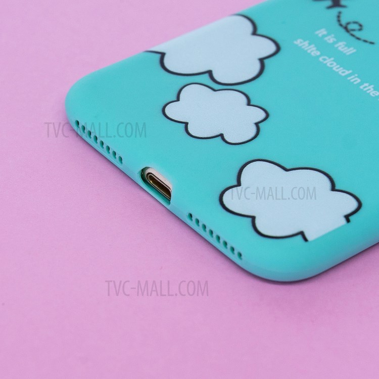 3D Doll Decor Soft TPU Phone Case for iPhone 8/7 Plus 5.5 inch - Dog-9