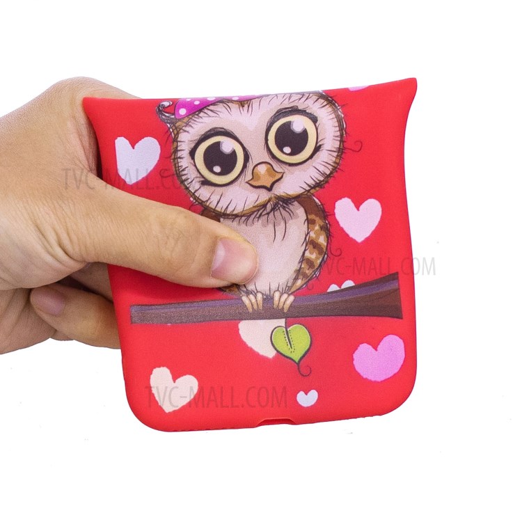 3D Doll Decor Soft TPU Phone Case for iPhone 8/7 Plus 5.5 inch - Female Owl-6