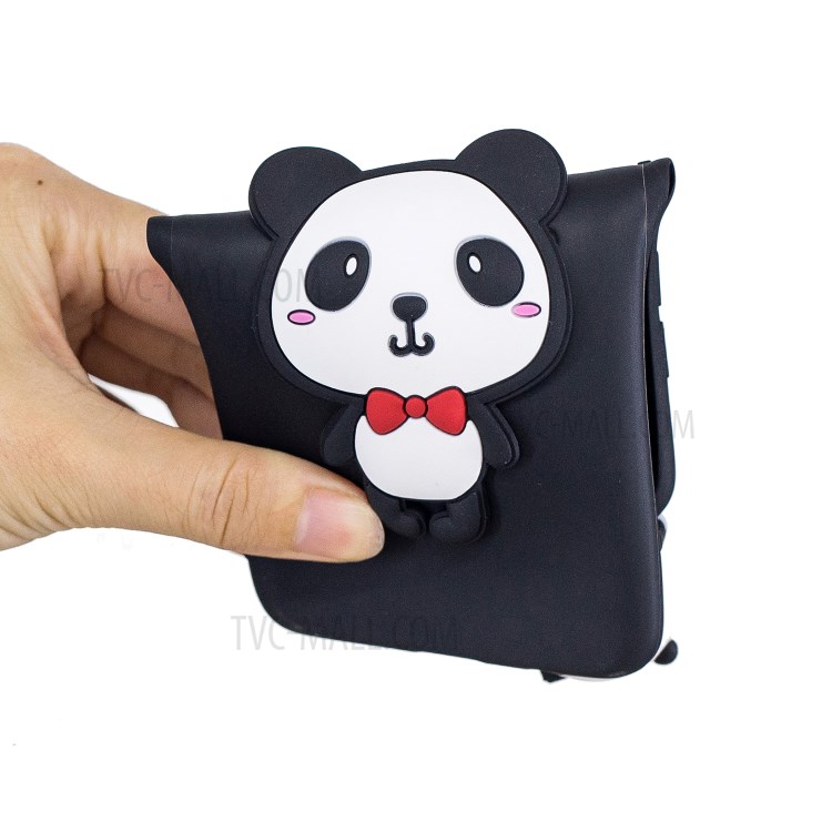 3D Decor Design TPU Cell Phone Cover for iPhone 8 Plus / 7 Plus 5.5-inch - Shy Panda-6