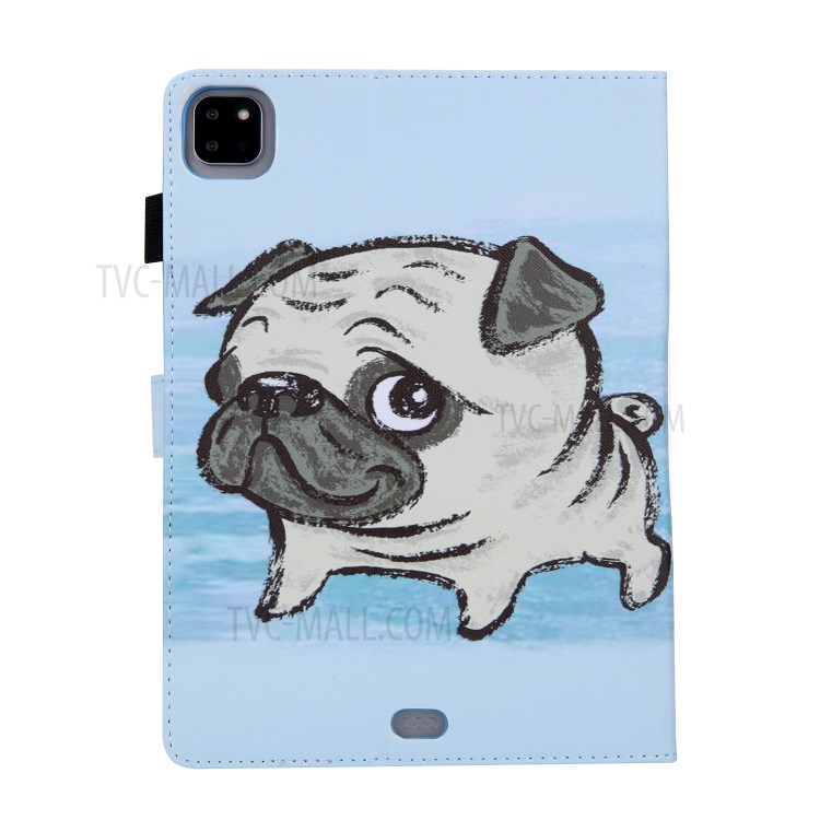 Pattern Printing Multi-angle Stand Leather Card Slot Tablet Case for iPad Pro 11-inch (2020)/(2018) - Dog-3