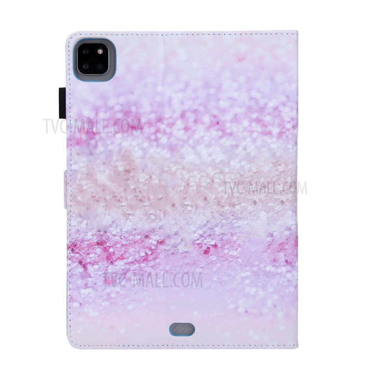 Pattern Printing Multi-angle Stand Leather Card Slot Tablet Case for iPad Pro 11-inch (2020)/(2018) - Glittery Elements-3