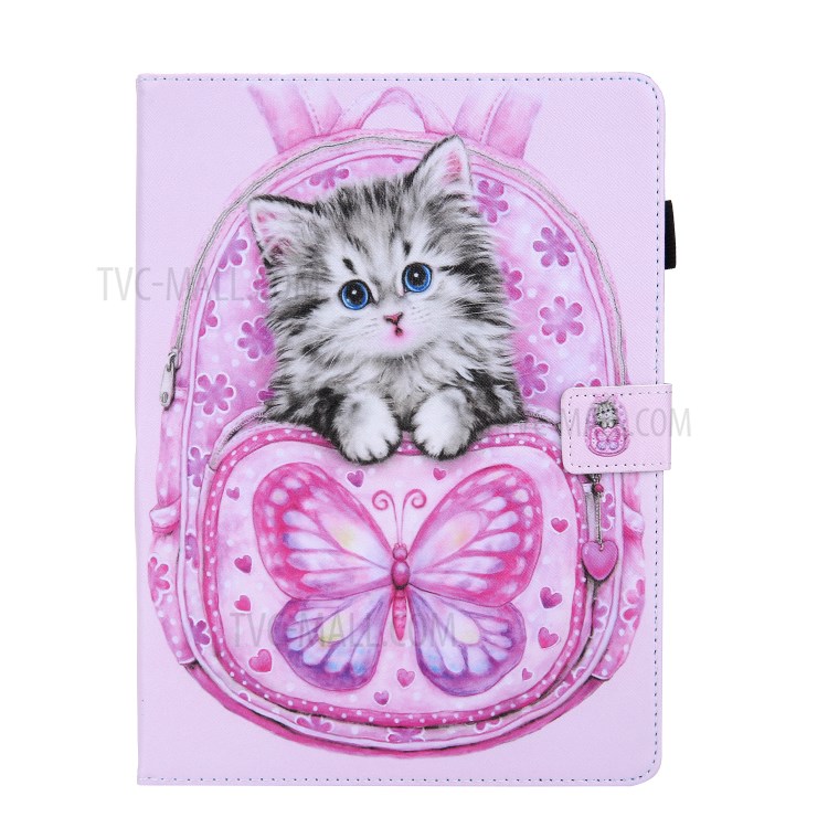 Pattern Printing Multi-angle Stand Leather Card Slot Tablet Case for iPad Pro 11-inch (2020)/(2018) - School Bag-2