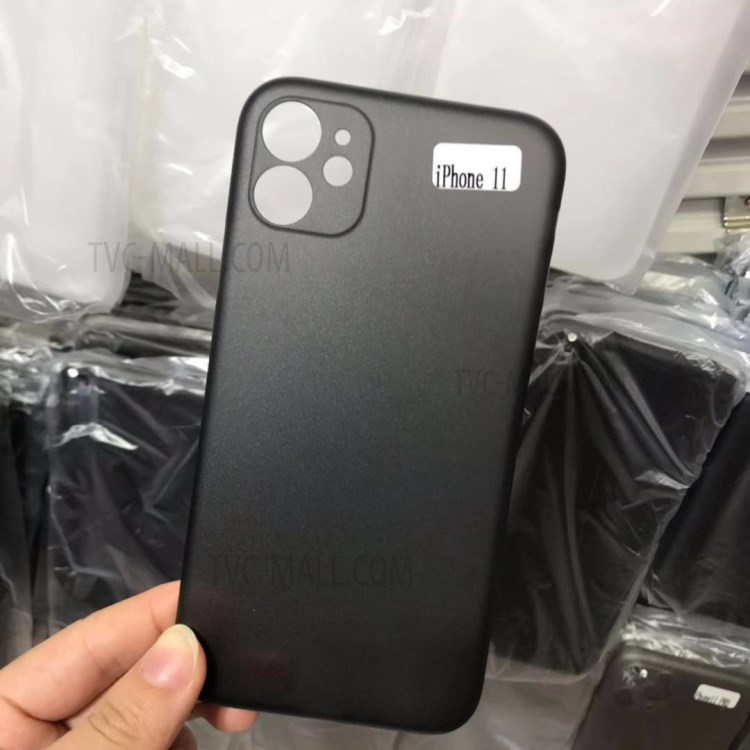 Ultra-thin Matte Hard Plastic Case for iPhone 11 Pro 5.8 inch - Black-2