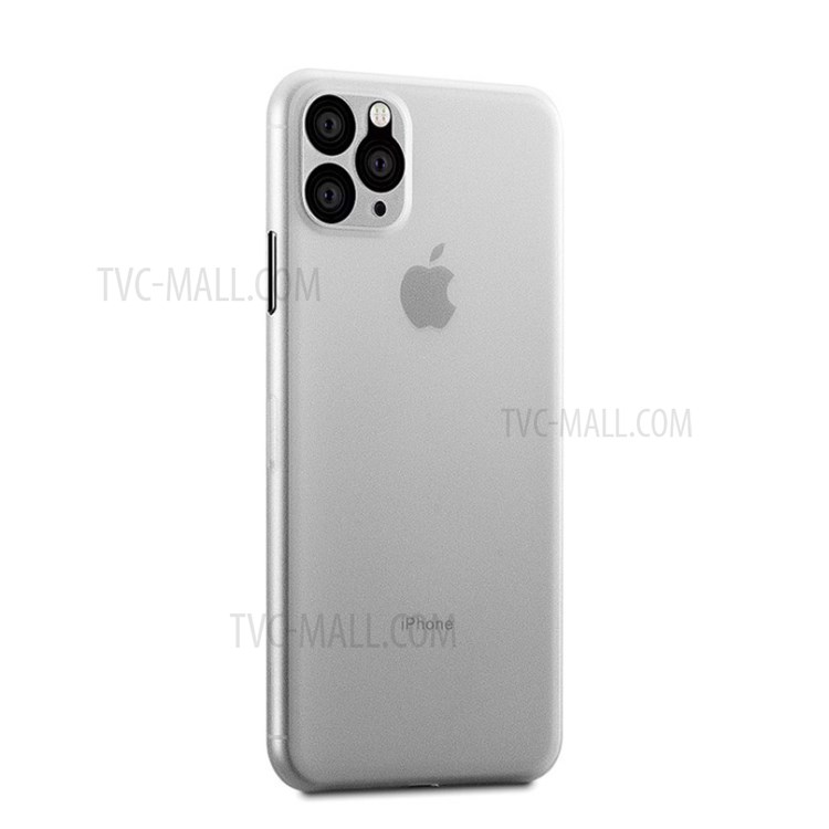 Ultra-thin Matte Hard Plastic Case for iPhone 11 Pro 5.8 inch - Transparent-2