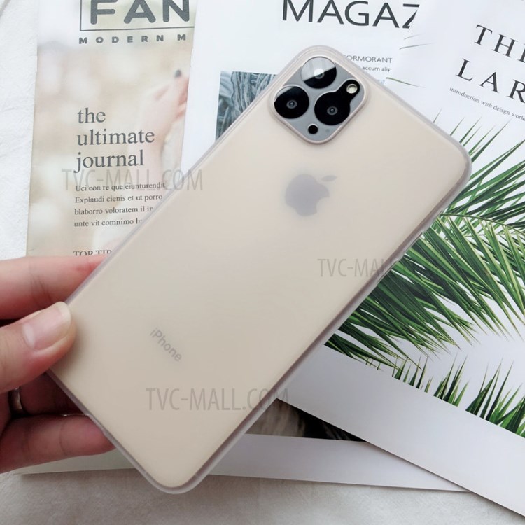 Ultra-thin Matte Hard Plastic Case for iPhone 11 Pro 5.8 inch - Transparent-3