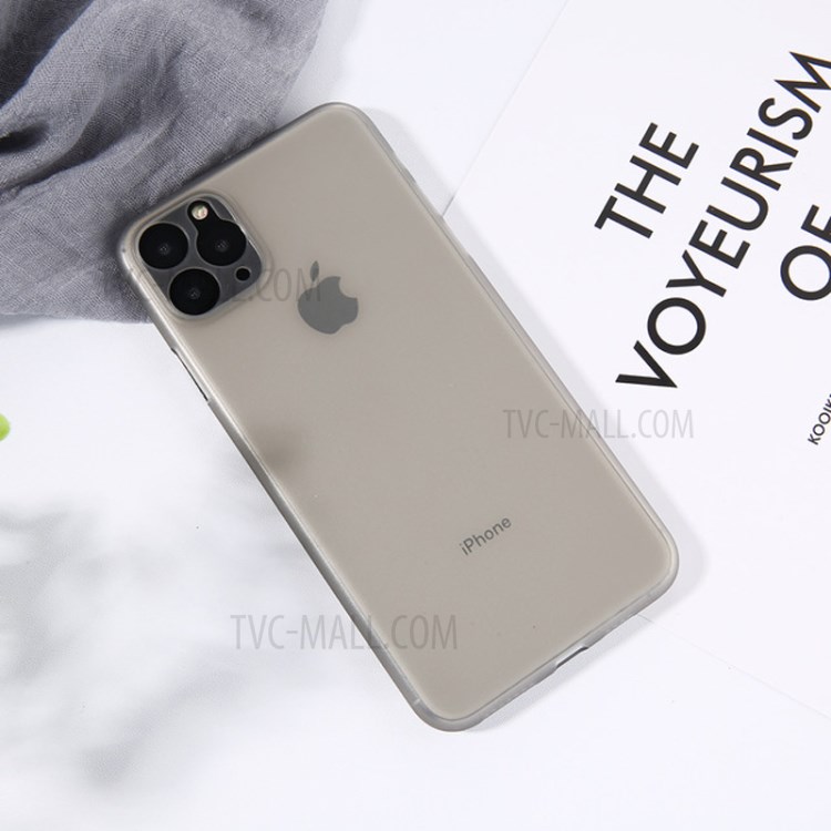 Ultra-thin Matte Hard Plastic Case for iPhone 11 Pro 5.8 inch - Grey-1