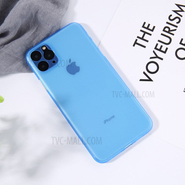 Ultra-thin Matte Hard Plastic Case for iPhone 11 Pro 5.8 inch - Blue-1