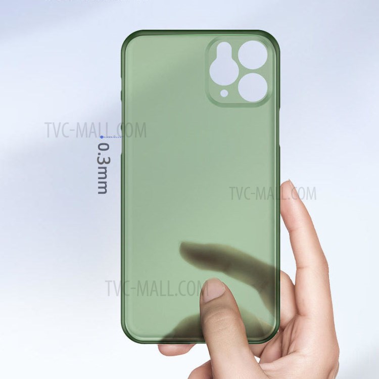 Ultra-thin Matte Hard Plastic Case for iPhone 11 Pro 5.8 inch - Green-2