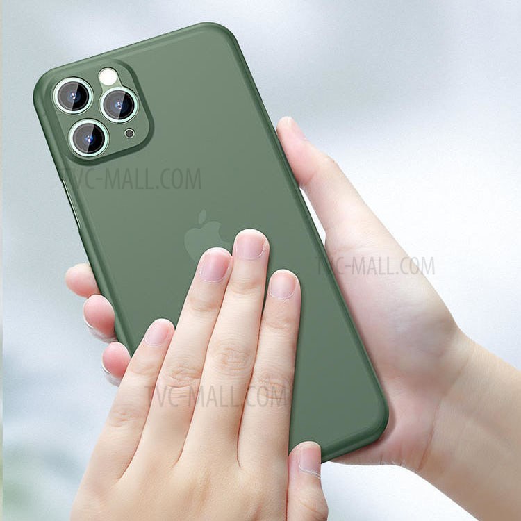 Ultra-thin Matte Hard Plastic Case for iPhone 11 Pro 5.8 inch - Green-5