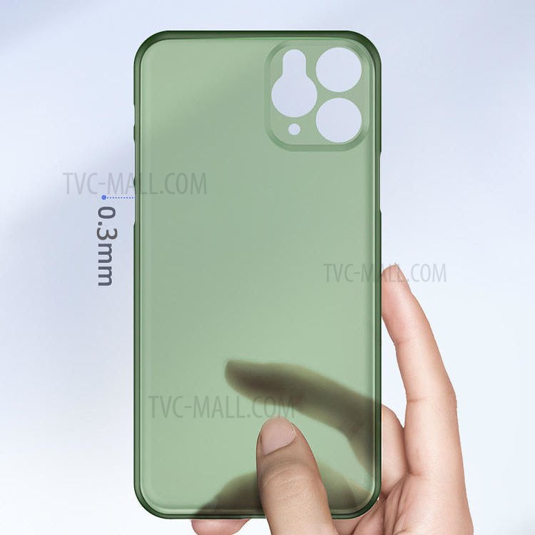 Matte PC Ultra-thin Mobile Phone Cover for iPhone 11 Pro Max 6.5 inch - Green-2