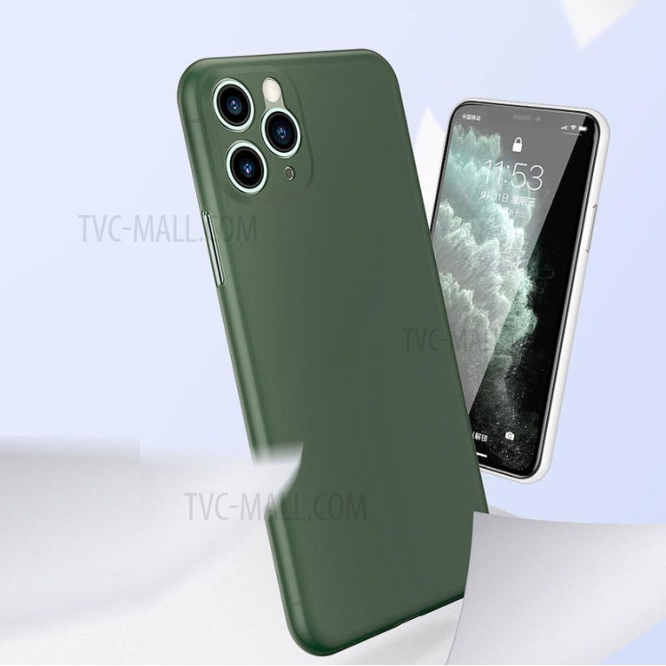 Matte PC Ultra-thin Mobile Phone Cover for iPhone 11 Pro Max 6.5 inch - Green-3