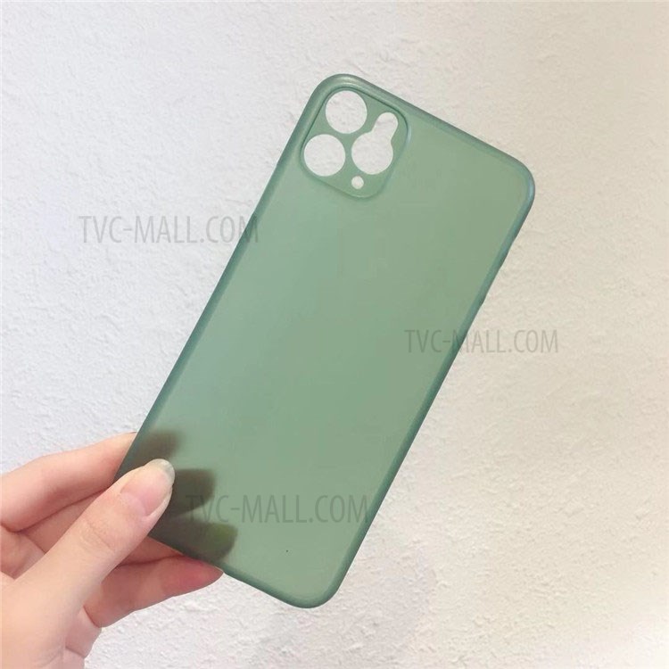 Matte PC Ultra-thin Mobile Phone Cover for iPhone 11 Pro Max 6.5 inch - Green-4