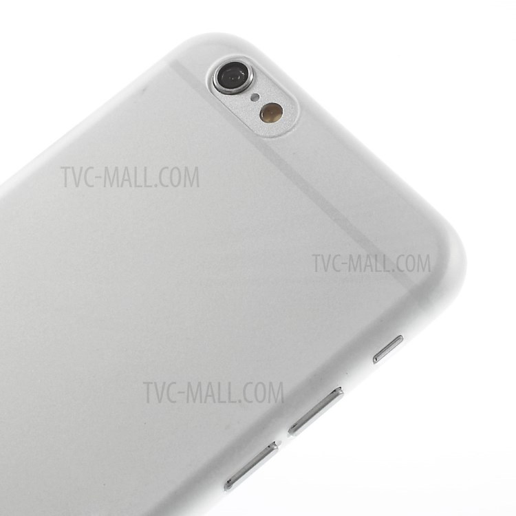 Ultra-thin Matte Plastic Back Protector Case for iPhone 6s Plus/6 Plus - Transparent-3