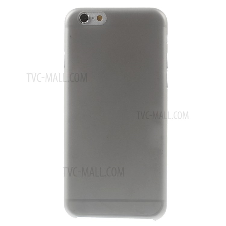 Ultra-thin Matte Plastic Back Protector Case for iPhone 6s Plus/6 Plus - Grey-2