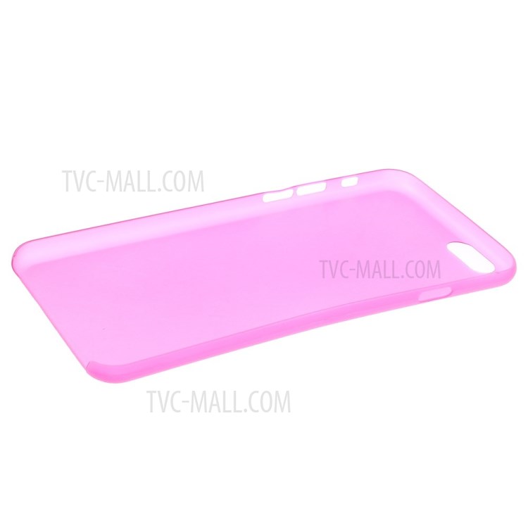 Ultra-thin Matte Plastic Back Protector Case for iPhone 6s Plus/6 Plus - Rose-5