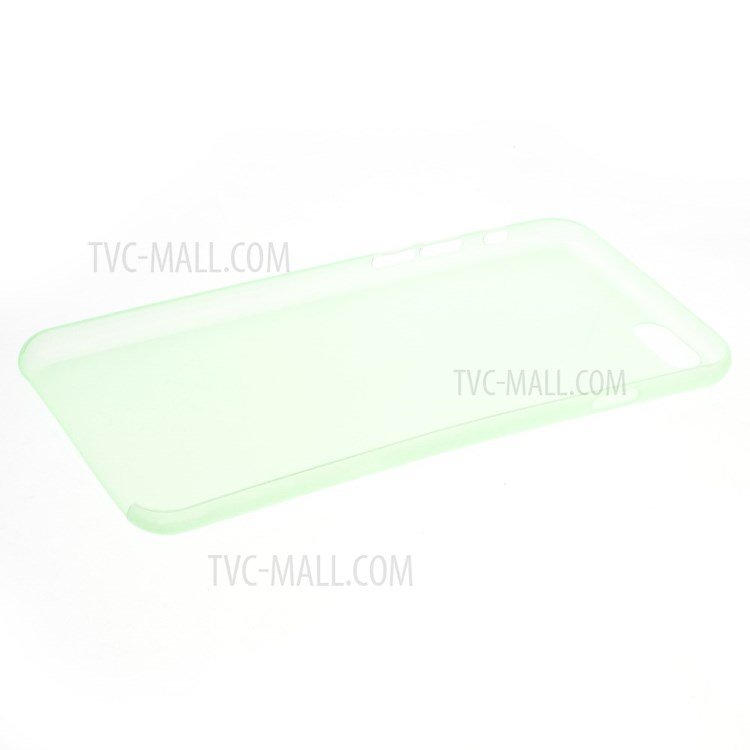 Ultra-thin Matte Plastic Back Protector Case for iPhone 6s Plus/6 Plus - Green-5