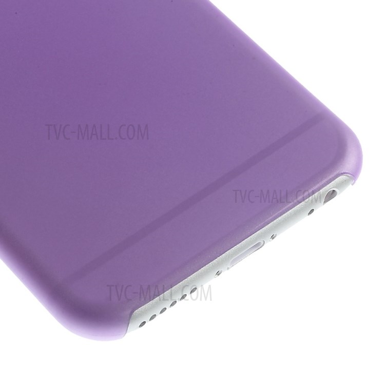 Ultra-thin Matte Plastic Back Protector Case for iPhone 6s Plus/6 Plus - Purple-4