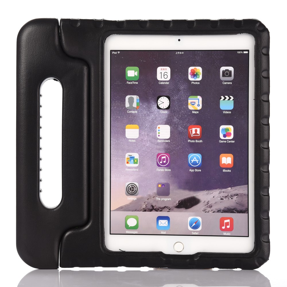 Shockproof Kids EVA Case for iPad Pro 9.7 inch with Handle Stand - Black-2