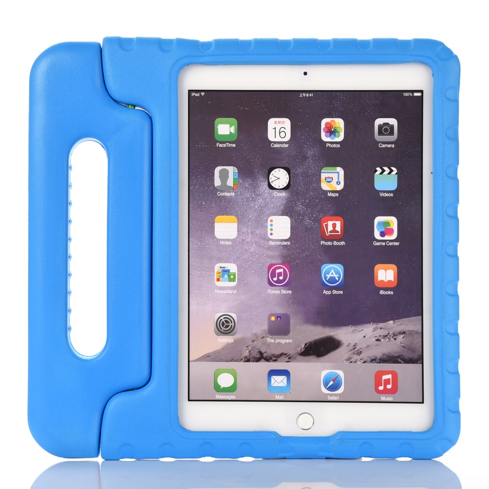 Shockproof Kinder EVA Fall für iPad Pro 9.7 inch mit Griffständer - Blau-2