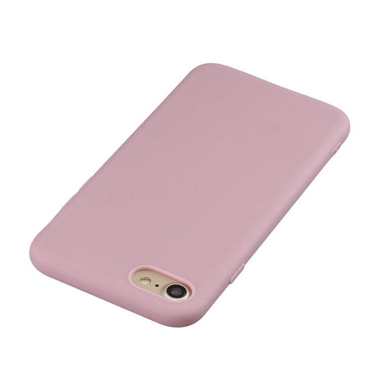 Soft TPU Mobile Phone Case for iPhone SE (2nd Generation)/8/7 - Deep Pink-2